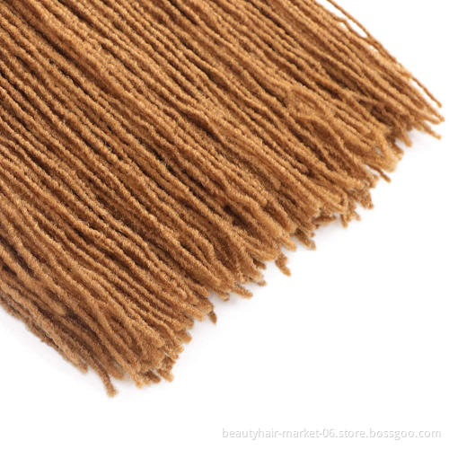 Soft Dreadlocks Crochet Sister Faux Locs Afro Sister Locks Crochet Braids Hair Synthetic Braiding Hair Extensions
